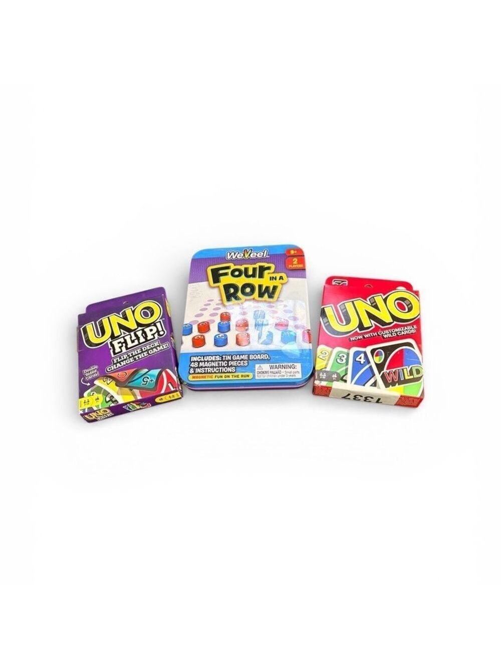UNO and Four in a Row Kids Game Set - Multicolor